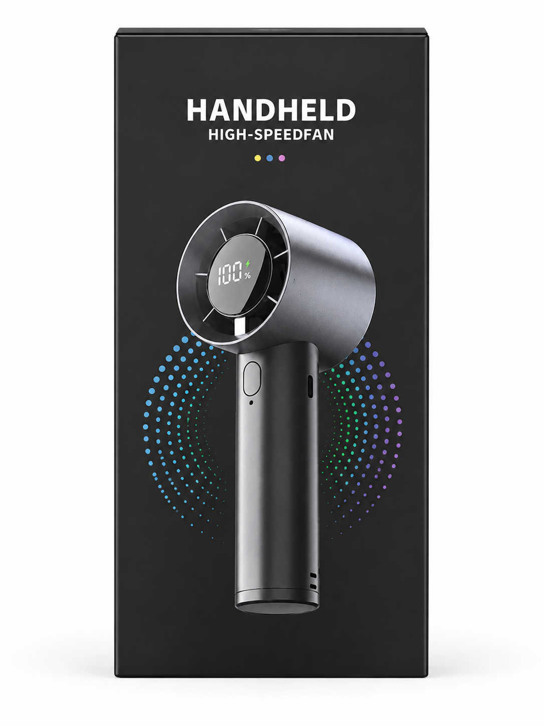 High-Speed Handheld Fan