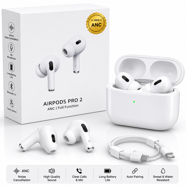 AirPods Pro 2 ANC – Full Function Wireless Earbuds