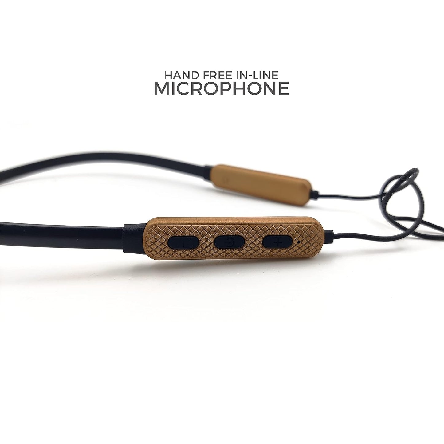 LELISU LS-10A in Ear Neckband | Long Playtime | Perfect for Workouts and Crystal Clear Calls | Heavy bass | Built in Microphone | Lightweight Wireless Neckband Compatible with All Phones laptops