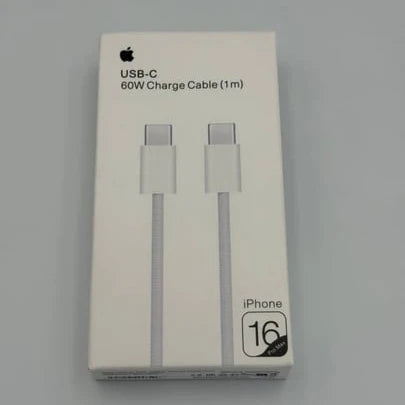 iPhone 16 Pro Max 60W Type C To C PD Fast Charging Nylon Cable