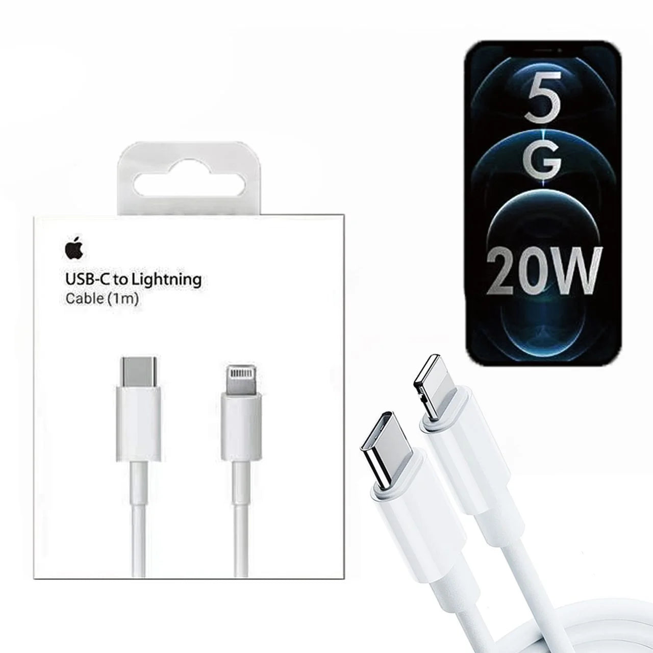 iPhone PD Cable 20W Lightning to Type C