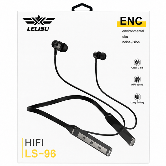 Lelisu Neckband LS-96 Wireless Bluetooth Neckband