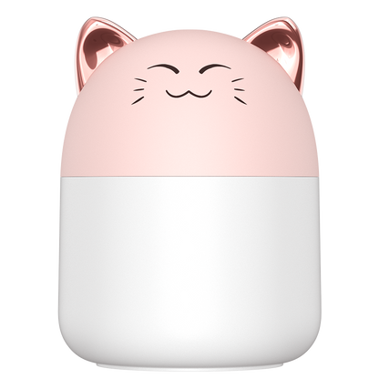 Mini Cute Pet Humidifier Ymj M8 Colorful Night Light Mini Diffuser Humidifier for Household Hotel Outdoor Use-Available Cat Tiger