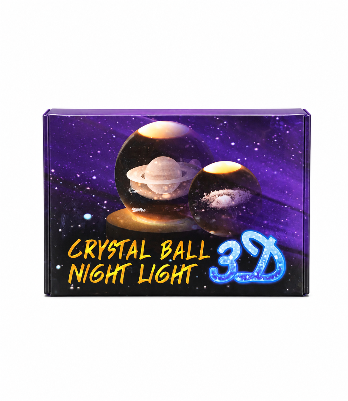 Crystal Ball 3D Night Light 🌌