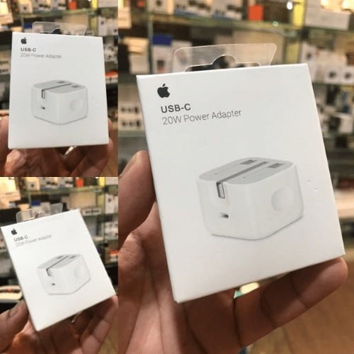 iPhone USB-C Adapter 20W PD Fast Charger (UK Pin)