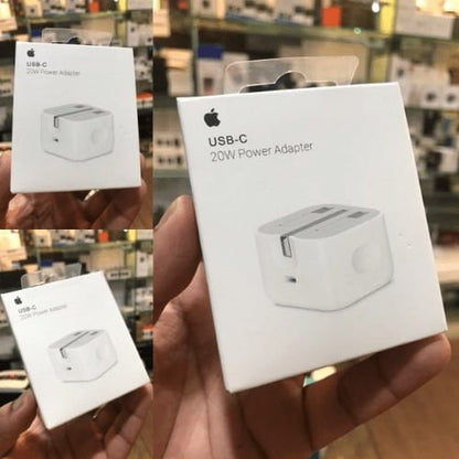 iPhone USB-C Adapter 20W PD Fast Charger (UK Pin)