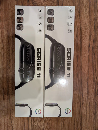 Series 11 Smartwatch (Apple Logo) – AMOLED Display | Butterfly Box (2026 Edition)