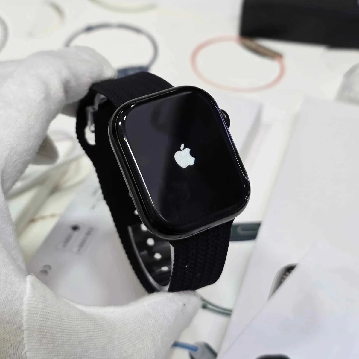 Series 11 Smartwatch (Apple Logo) – AMOLED Display | Butterfly Box (2026 Edition)