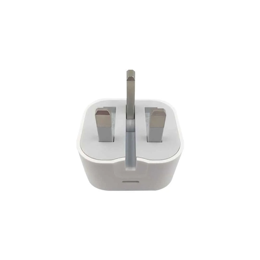 iPhone USB-C Adapter 20W PD Fast Charger (UK Pin)