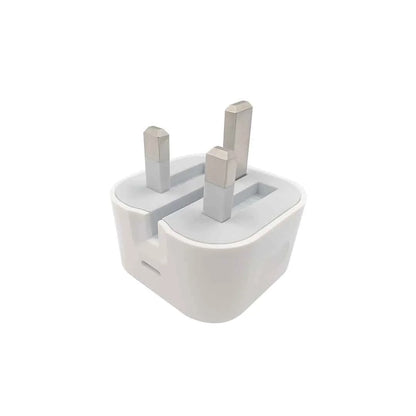 iPhone USB-C Adapter 20W PD Fast Charger (UK Pin)